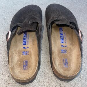 Boston Birkenstocks Brown 7-7.5